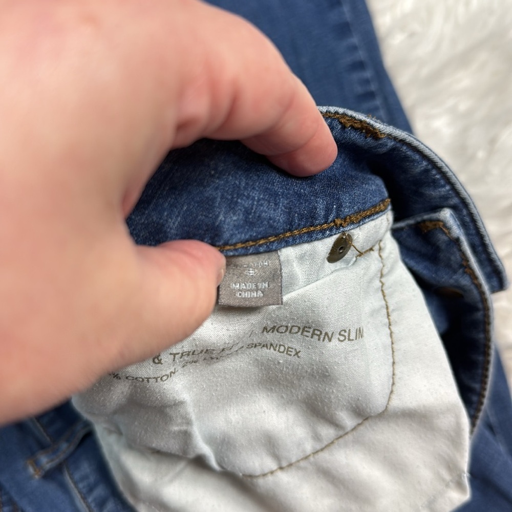 J Jill Tried & True Fit | Modern Slim Blue Jeans - Picture 5 of 6